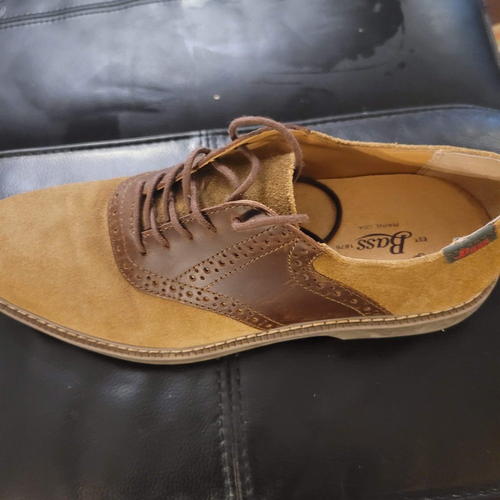 GH BASS Men's Saddle Shoe oxfords